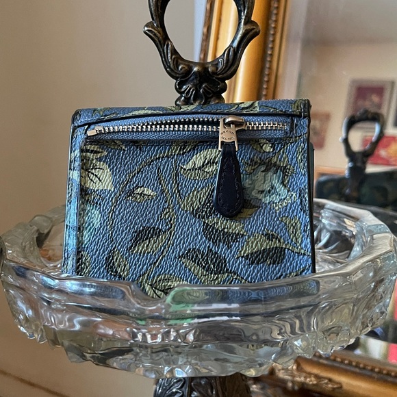 Coach Mini Bag with Blue and Green Floral Design - Picture 2 of 7
